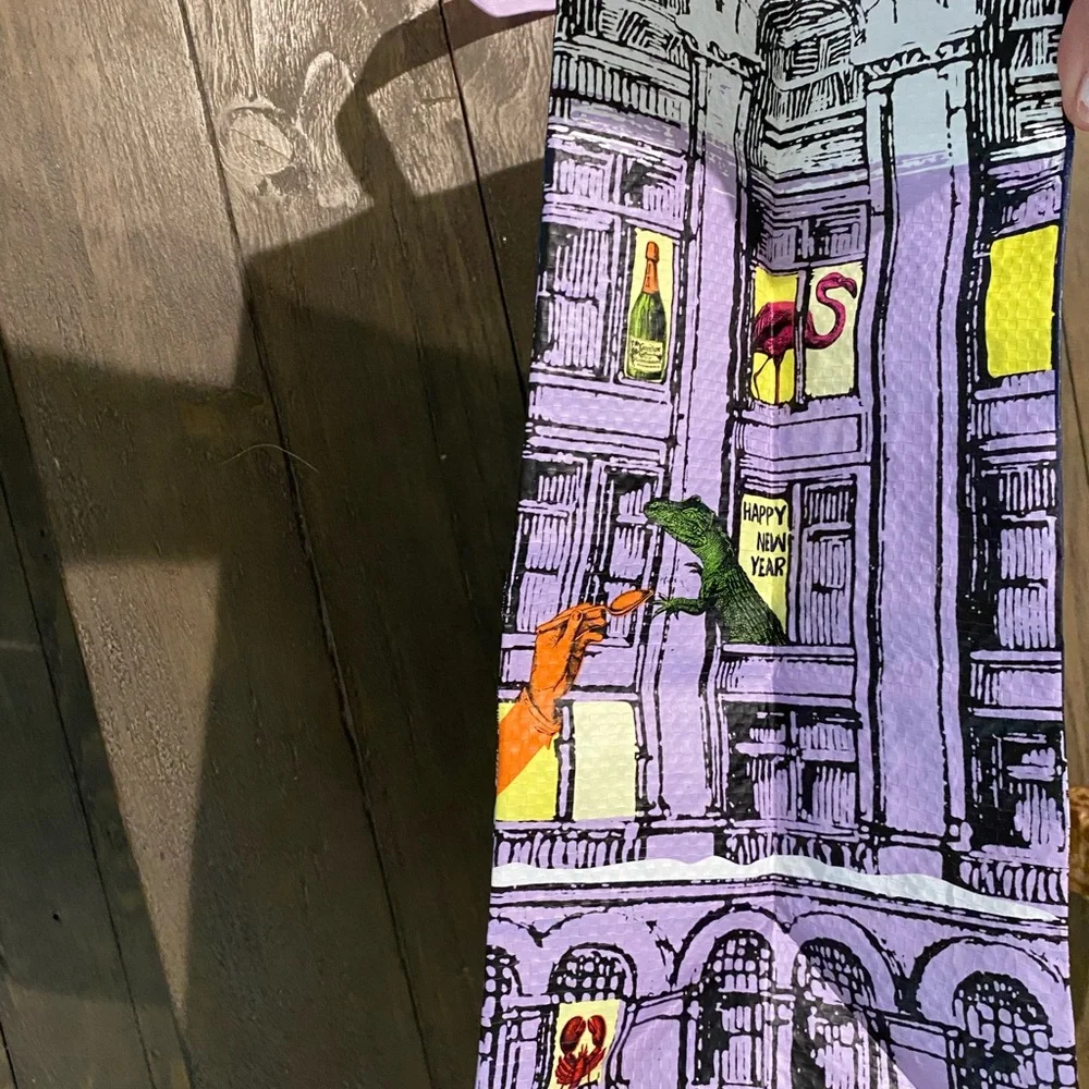 Trader Joe's 2016 Moon Reusable Bag Limited Edition Happy New Year Moon NEW NWOT - Picture 7 of 16